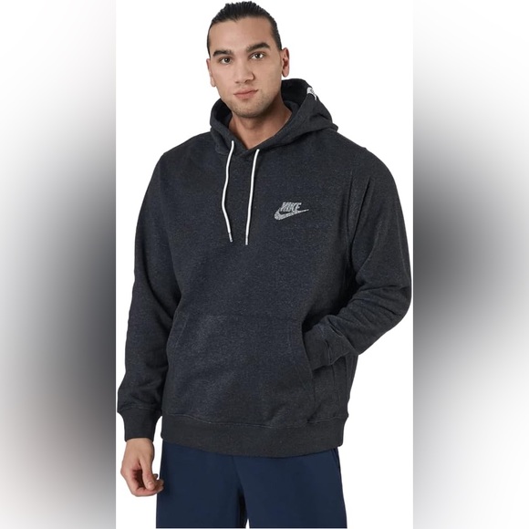 Nike Other - Nike Grey Sportswear Fleece Sweatshirt Hoodie Men’s Size X-Large